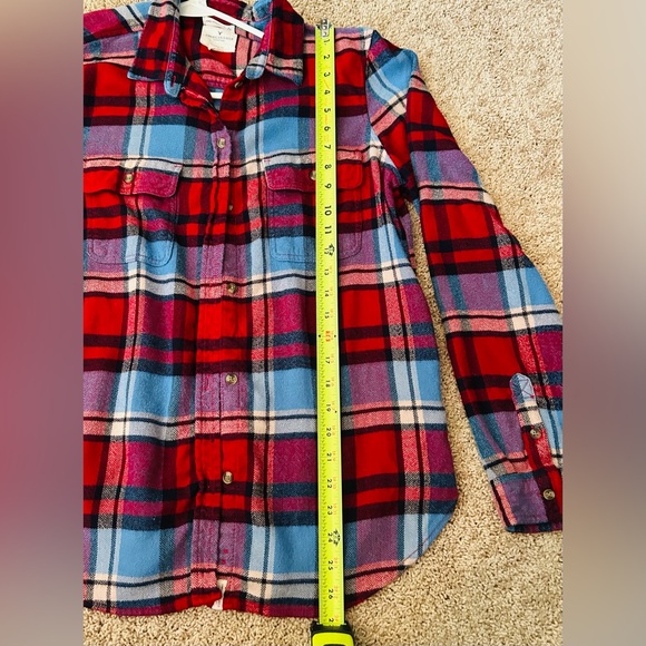 American Eagle Outfitters “Ahhh-Mazingly Soft” Oversized Plaid Flannel Shirt - Picture 11 of 14